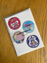 Load image into Gallery viewer, Sticker card! Christmas chocolate box card, A6