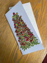 Load image into Gallery viewer, Snack tower card, tall (DL size)