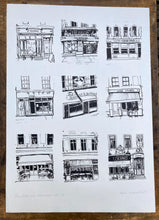 Load image into Gallery viewer, Soho pub and restaurants 2021 poster print
