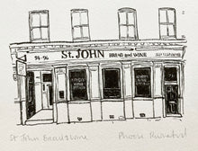 Load image into Gallery viewer, Illustration print: St John Bread and Wine