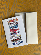 Load image into Gallery viewer, Christmas chocolate card, A6
