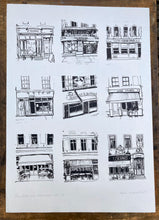 Load image into Gallery viewer, Soho pub and restaurants 2021 poster print
