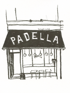 Illustration print: Padella